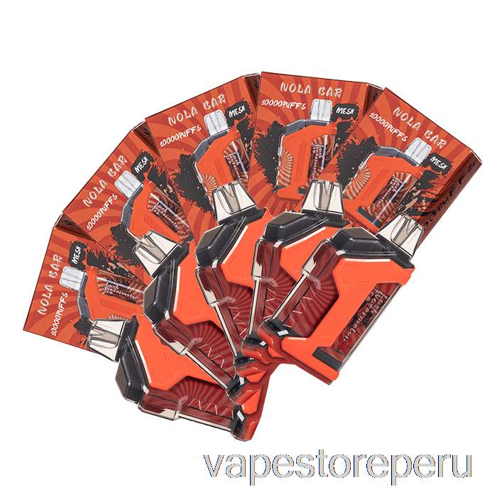 Humo De Vape [paquete De 10] So Soul Nola Bar 10000 Desechable